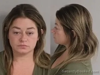 Mugshot of Kaitlyn Renee Nebelung booked in Jackson County, Michigan on October 26, 2026