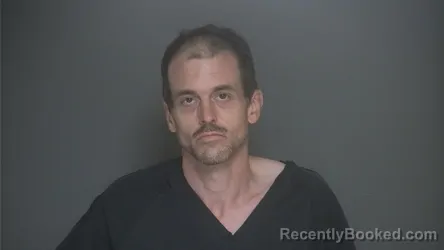 Mugshot of Christopher Fischer booked in Lapeer County, Michigan on August 28, 2026
