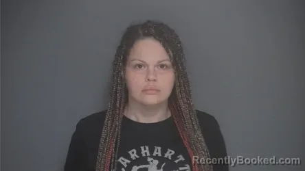 Mugshot of Jenna Lincoln booked in Lapeer County, Michigan on August 29, 2026