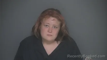 Mugshot of Danielle Scalf booked in Lapeer County, Michigan on September 7, 2026