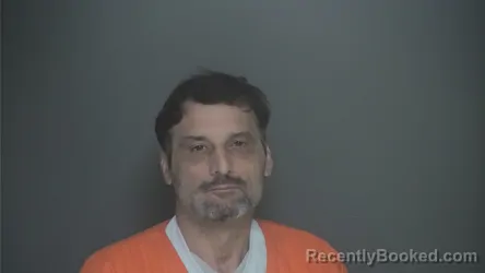 Mugshot of John Hinz booked in Lapeer County, Michigan on September 10, 2026