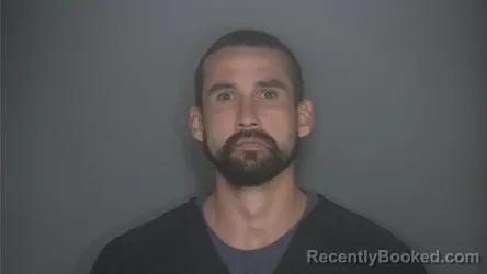 Mugshot of Lucas Stebbins booked in Lapeer County, Michigan on September 28, 2026
