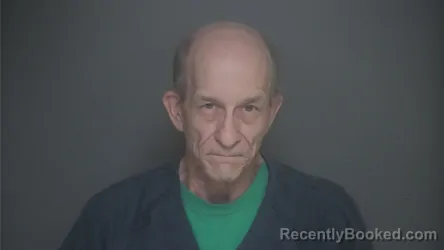 Mugshot of Roger Fiedler booked in Lapeer County, Michigan on October 24, 2026
