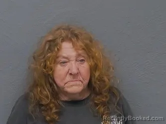 Mugshot of BONNIE LOU DURGA booked in Mackinac County, Michigan on July 24, 2026