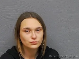 Mugshot of Aubrie Fay Pine booked in Mackinac County, Michigan on September 26, 2026