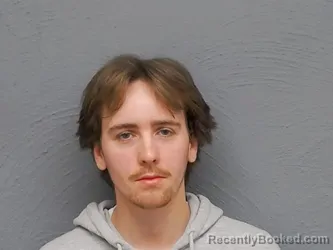 Mugshot of Brendan Charles Insley booked in Mackinac County, Michigan on October 14, 2026