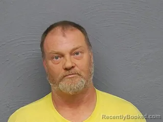 Mugshot of Randy James Peters booked in Mackinac County, Michigan on October 14, 2026