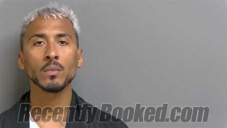 Booking photo from Macomb County, Michigan