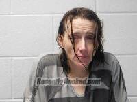 Booking photo from Polk County, North Carolina