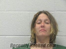 Booking photo from Polk County, North Carolina