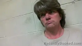 Mugshot of Tina Franklin Belue booked in Polk County, North Carolina on April 1, 2026