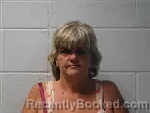 Mugshot of Tina Franklin Belue booked in Polk County, North Carolina on April 1, 2026