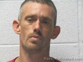 Mugshot of Michael O'Ryan Blounts booked in Polk County, North Carolina on April 6, 2026