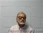 Mugshot of John Victor Russell booked in Polk County, North Carolina on May 13, 2026
