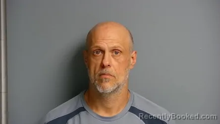 Mugshot of Aaron Christopher Ayers booked in Manistee County, Michigan on October 21, 2026