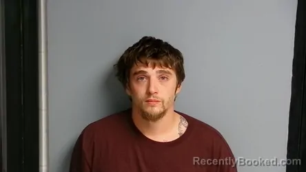 Mugshot of Tyler Nicholas Schumacher booked in Manistee County, Michigan on September 15, 2026