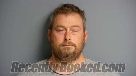 Booking photo from Manistee County, Michigan