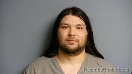 Mugshot of CHUNKY ANTHONY RODRIGUEZ booked in Manistee County, Michigan on March 20, 2026