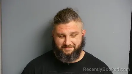 Booking photo from Manistee County, Michigan