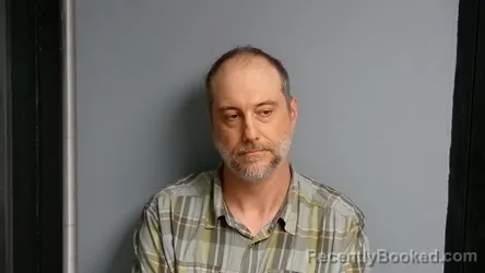 Mugshot of IAN THOMAS MYERS booked in Manistee County, Michigan on May 31, 2026