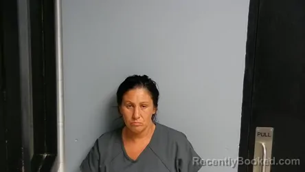 Mugshot of MELANIE MARIE MCQUEEN booked in Manistee County, Michigan on July 7, 2026