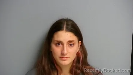 Mugshot of Lauryn Nicole Moss booked in Manistee County, Michigan on August 7, 2026
