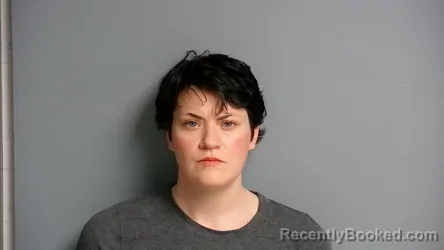 Mugshot of Rachel Lee Gebolys booked in Manistee County, Michigan on September 24, 2026