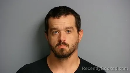 Mugshot of Jacob Raymond Moore booked in Manistee County, Michigan on October 2, 2026