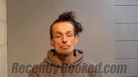 Booking photo from Marquette County, Michigan