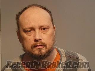 Booking photo from Marquette County, Michigan