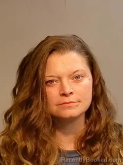 Mugshot of Krysta Jeanne Munro booked in Marquette County, Michigan on April 21, 2026