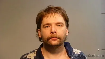 Mugshot of Patrick Douglas Perry booked in Marquette County, Michigan on April 27, 2026