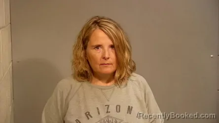 Mugshot of Melissa Mary Borro booked in Marquette County, Michigan on June 12, 2026