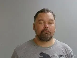 Mugshot of Daniel John Hakkarainen booked in Marquette County, Michigan on June 13, 2026