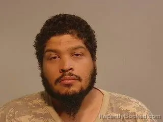 Mugshot of Jurrell Ashon Belcher booked in Marquette County, Michigan on June 18, 2026