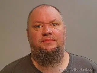 Mugshot of James Kyle Bradybaugh booked in Marquette County, Michigan on August 5, 2026