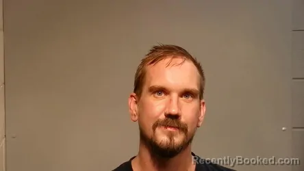 Mugshot of Tyler James Koepp booked in Marquette County, Michigan on August 17, 2026