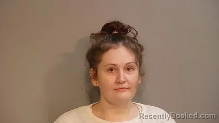 Mugshot of Allyson Marie Denomie booked in Marquette County, Michigan on October 20, 2026