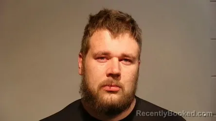 Mugshot of Shane Michael Barry booked in Marquette County, Michigan on October 25, 2026