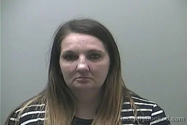 Mugshot of Ashley Rose Bohannon booked in Midland County, Michigan on August 28, 2026