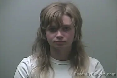 Mugshot of Brianna Angel-Ann Bunting booked in Midland County, Michigan on August 20, 2026