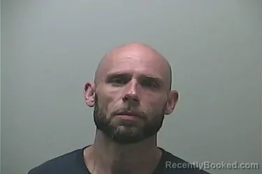 Mugshot of Brandon Dale Clish booked in Midland County, Michigan on August 21, 2026