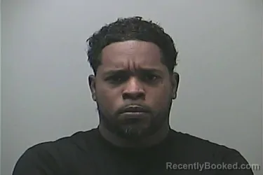 Mugshot of Travon Demetrius Evans booked in Midland County, Michigan on September 8, 2026