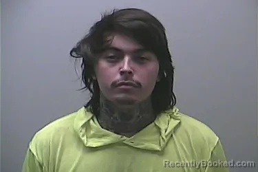 Mugshot of Isaac Tyrell Fritz booked in Midland County, Michigan on August 26, 2026