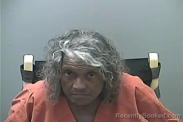 Mugshot of Jacqueline Caroline Gilliam-Hinrichs booked in Midland County, Michigan on August 12, 2026