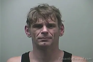 Mugshot of Brandon Adam Hicks booked in Midland County, Michigan on August 15, 2026