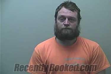 Booking photo from Midland County, Michigan