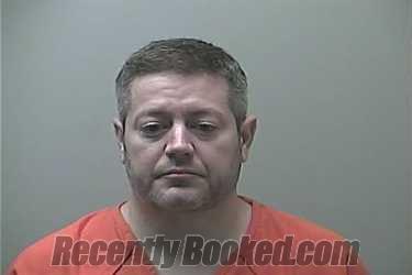 Booking photo from Midland County, Michigan