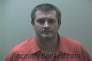 Booking photo from Midland County, Michigan