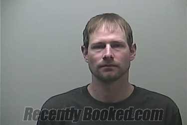 Booking photo from Midland County, Michigan